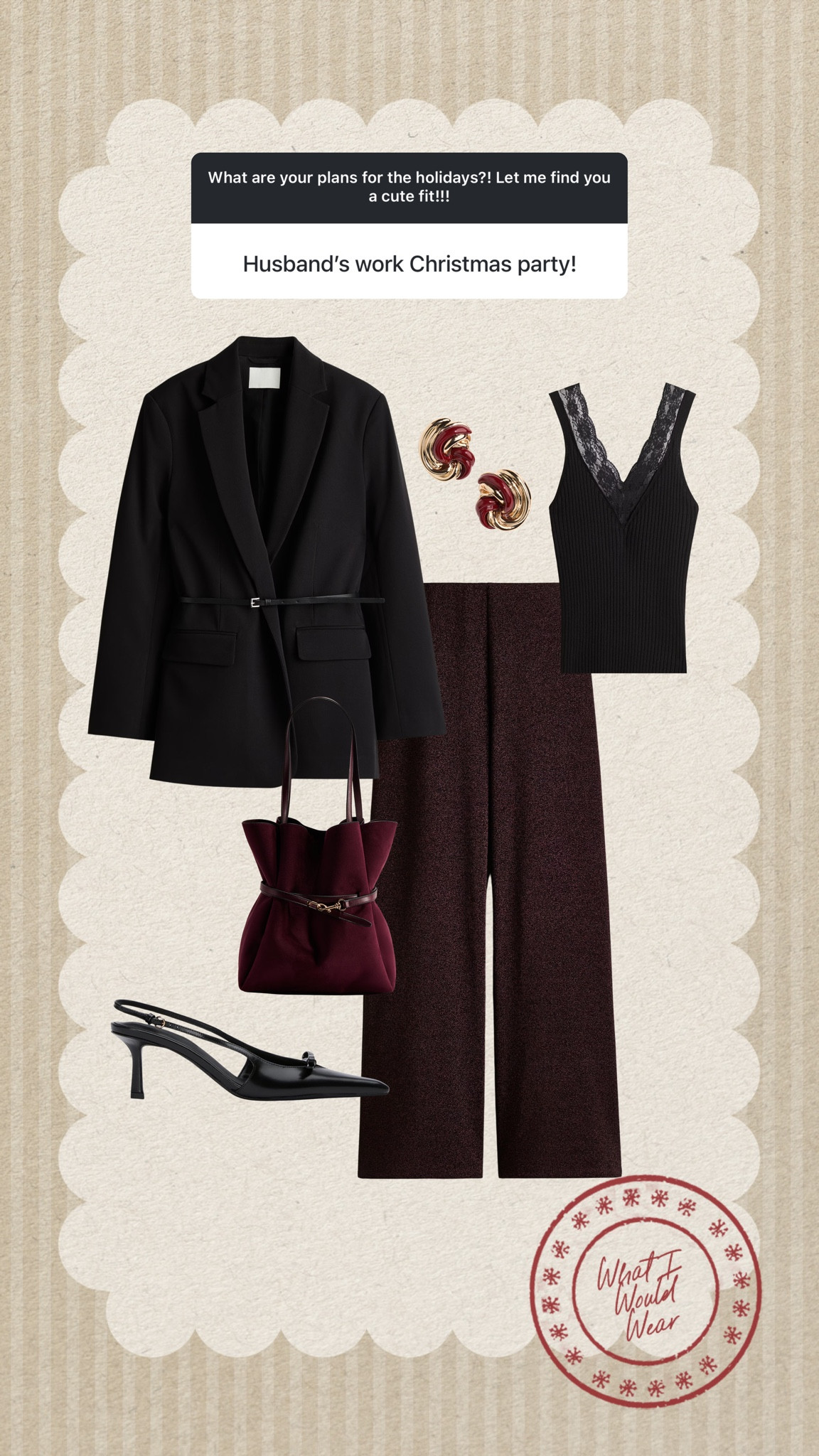 Holiday party outfit idea✨ love these sparkle pants and the belted blazer 

#LTKCyberWeek #LTKHoliday #LTKMidsize