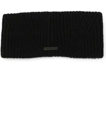 Travelling Wool Blend Rib Headband | Nordstrom