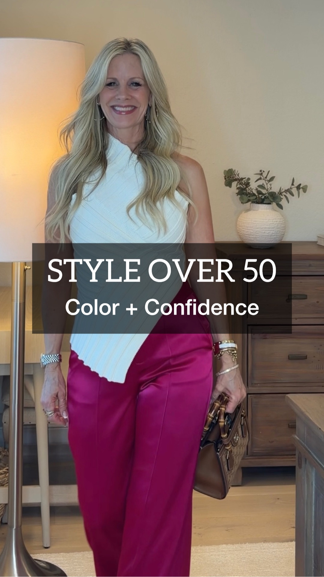 Style after 50: color, confidence & wearing what makes you feel amazing. 

You don’t need to dress younger. Just dress more like YOU.

#LTKOver40