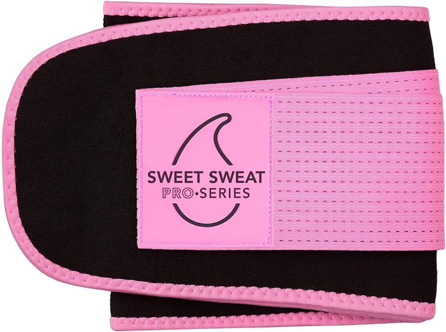 Sweet Sweat Waist Trimmer 'Pro Series' Belt - Premium Sweat Band Waist Trainer for Women and Men | Amazon (US)