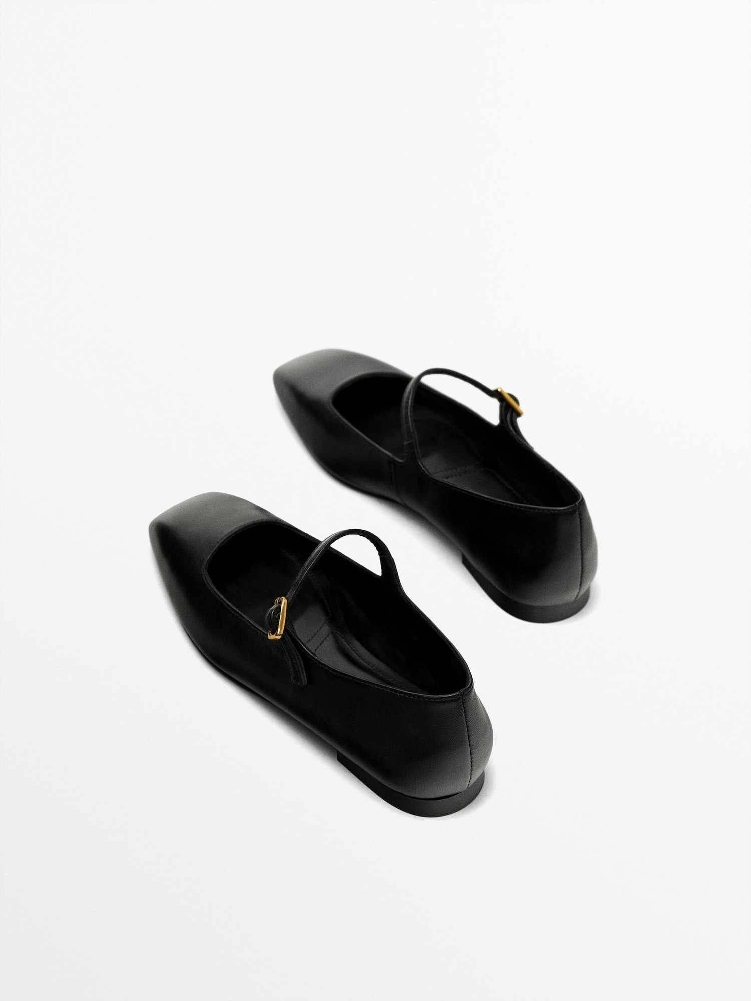 Ballerinas mit Schnalle | Massimo Dutti DE