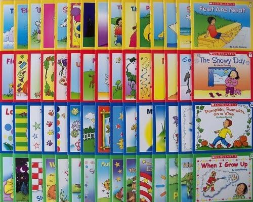 60 Scholastic Easy Leveled Readers Phonics Early Guided Reading Lot (15 Books Per Levels A, B, C,... | Amazon (US)