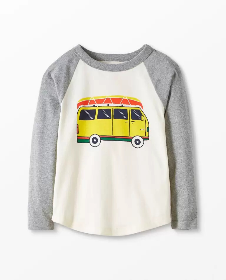 Graphic Baseball Tee | Hanna Andersson