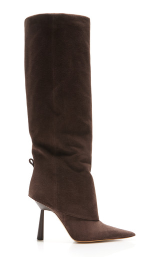 Suede Knee-High Boots | Moda Operandi (Global)