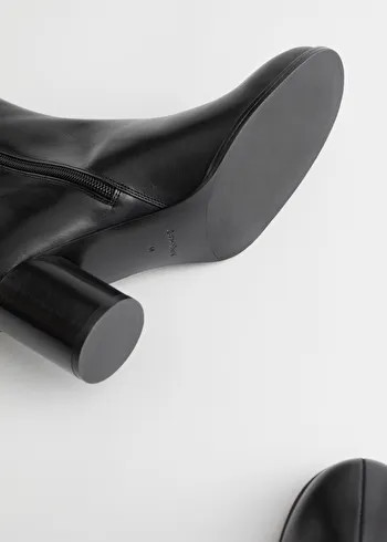 Block Heel Leather Boots | & Other Stories (EU + UK)
