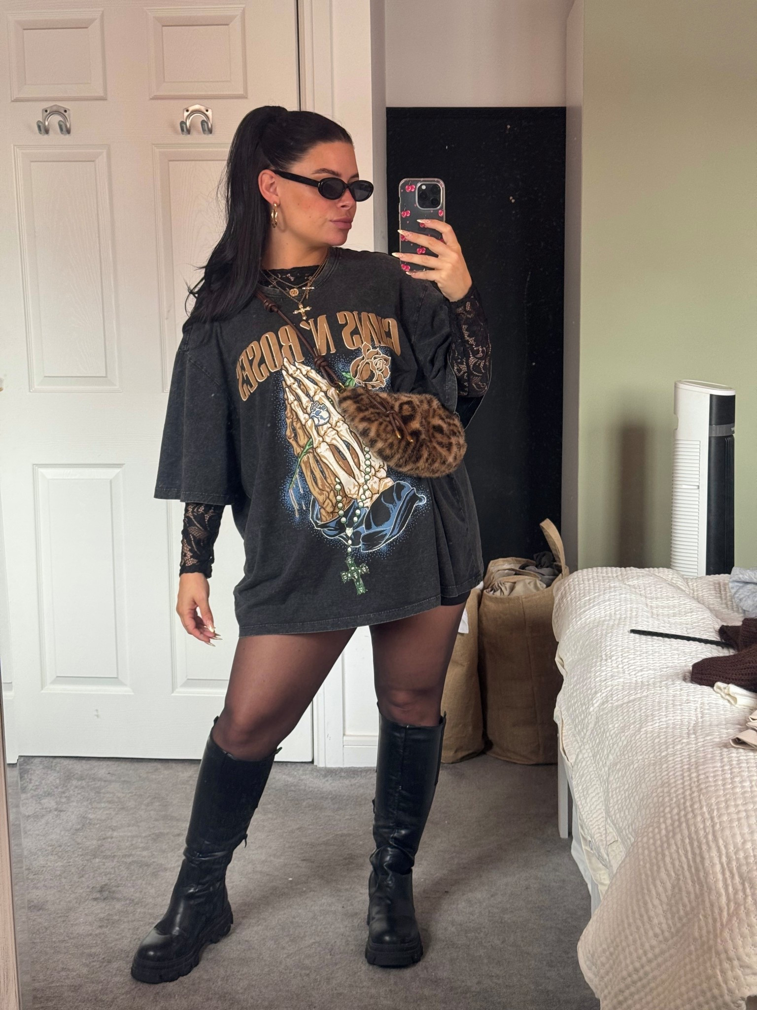 Forever a girl who loves an oversized band tee and boots combo 

#LTKootd #LTKgrwm #LTKSpringSale