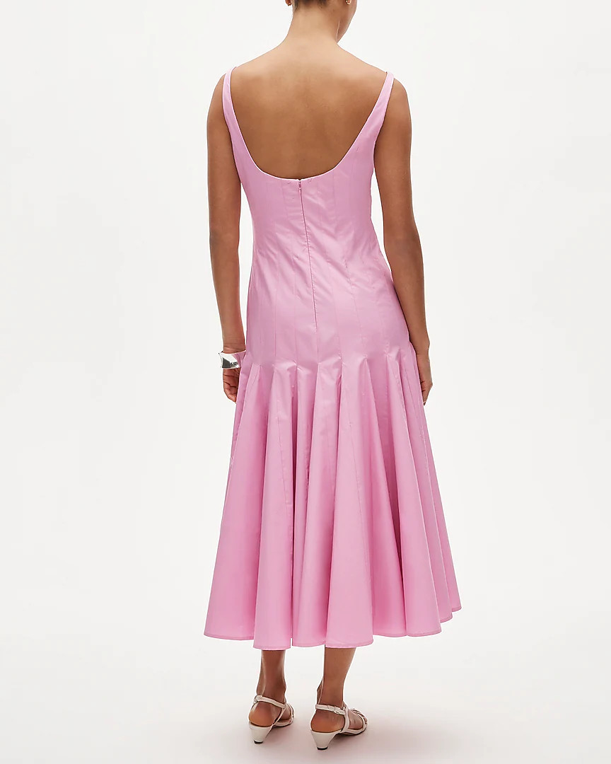 Collection drop-waist dress in cotton poplin | J. Crew US