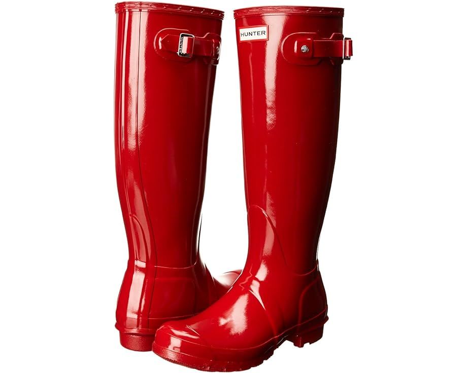 Hunter Original Tall Gloss Rain Boots | Zappos