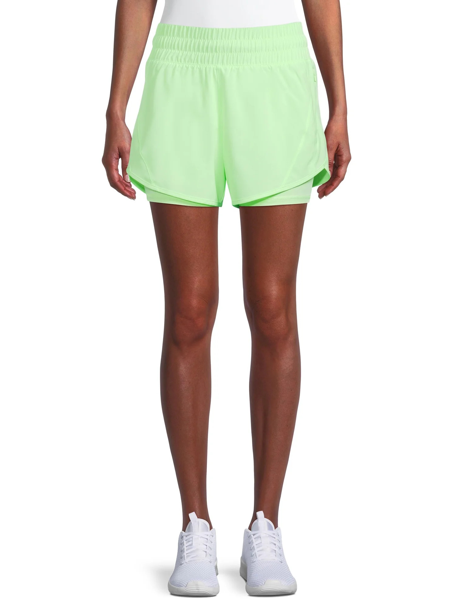 Avia Women's Running Shorts with Bike Liner, Sizes XS-XXXL | Walmart (US)