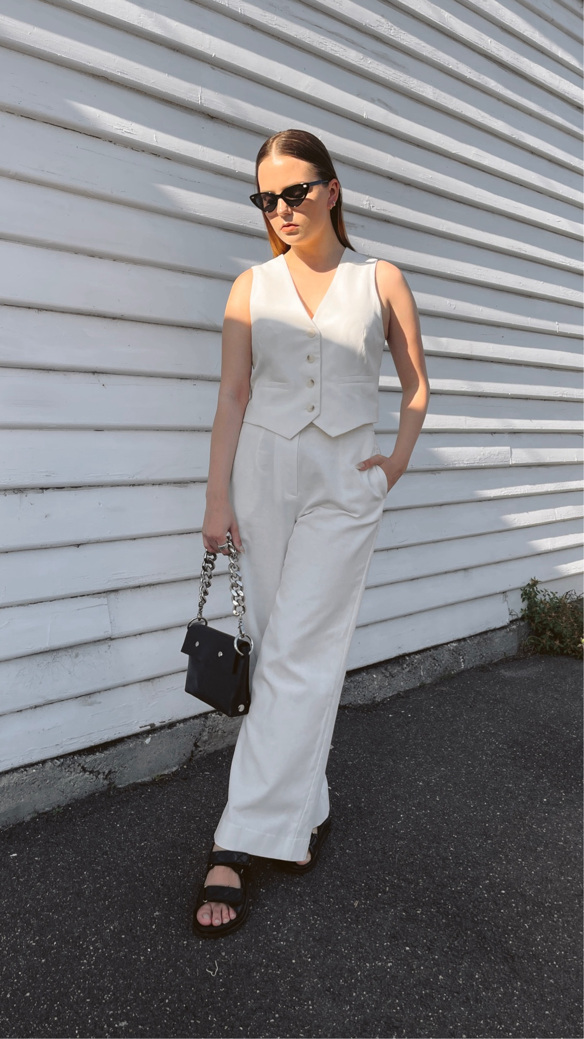 Combine black and white pieces for a playful and edgy  look 🤍🖤 

#LTKaustralia #LTKstyletip #LTKunder100