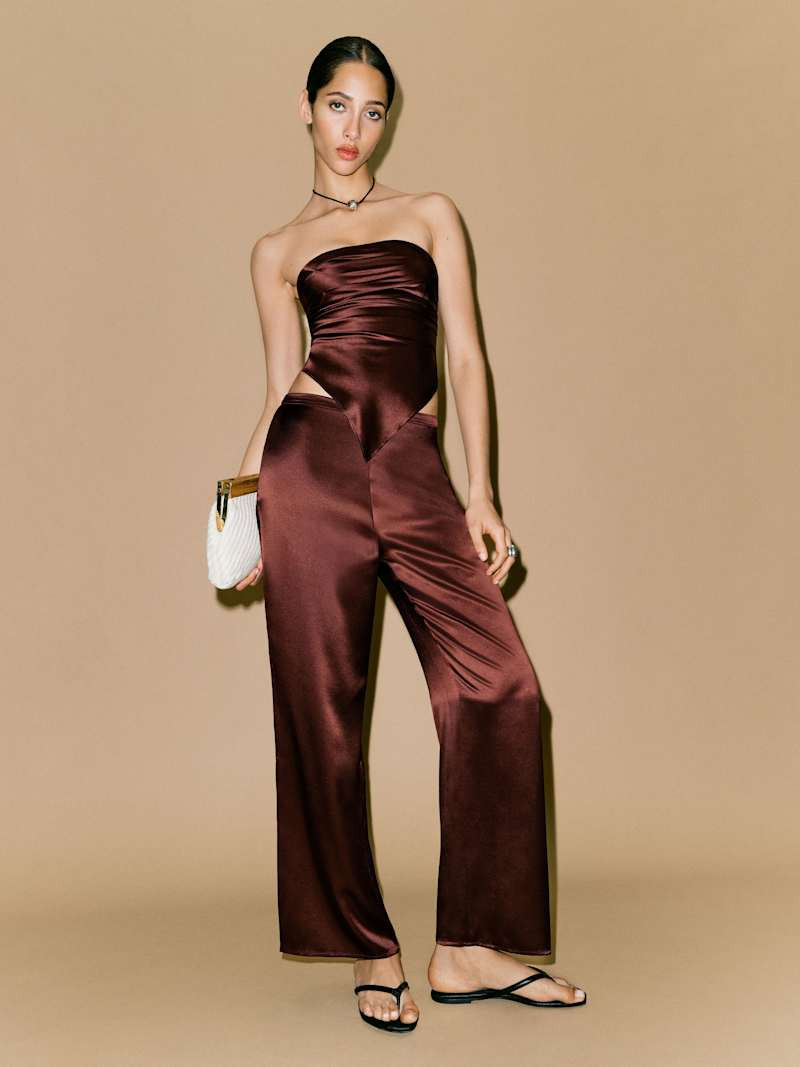 Marisol Silk Two Piece | Reformation (Global)