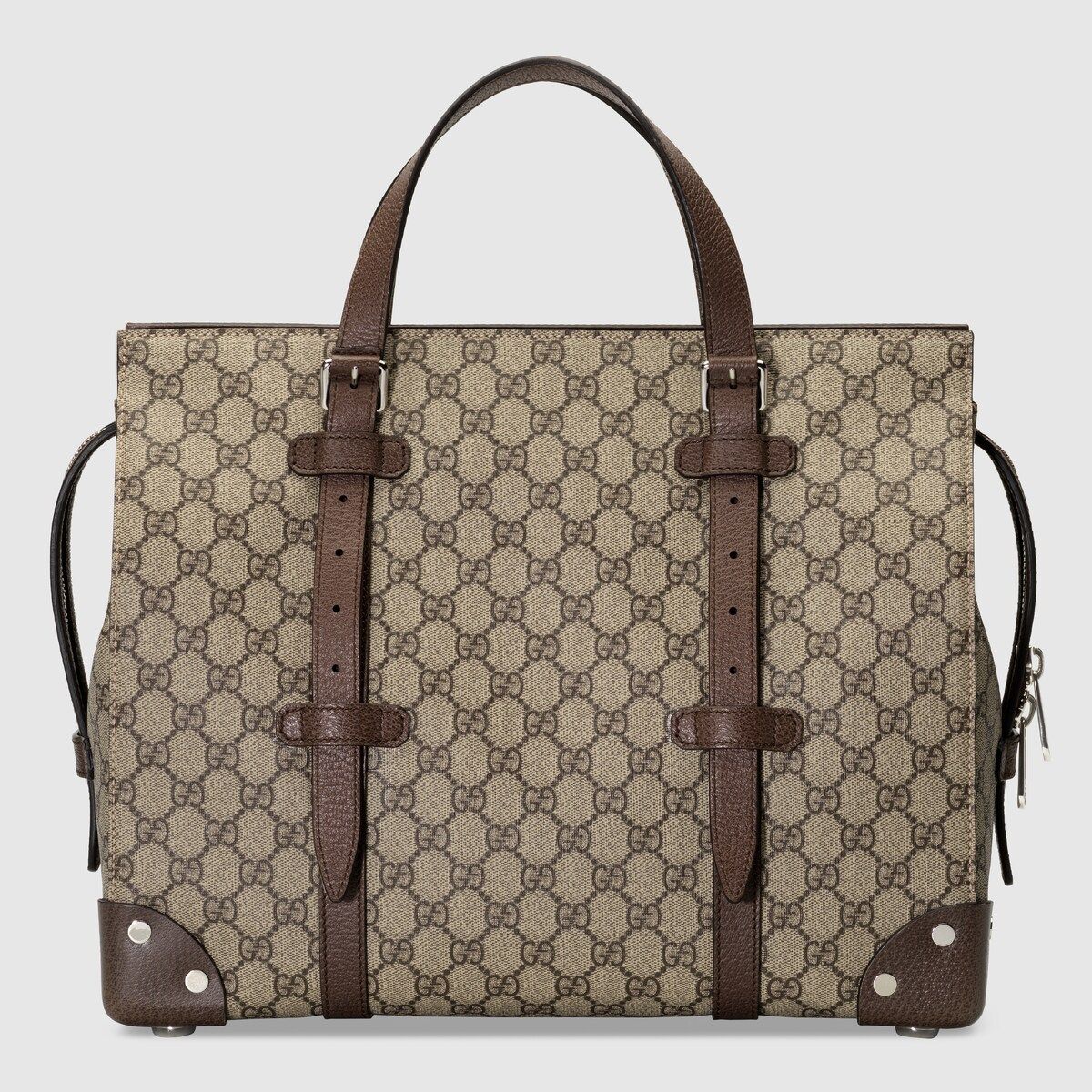 GG tote bag with leather details | Gucci (US)