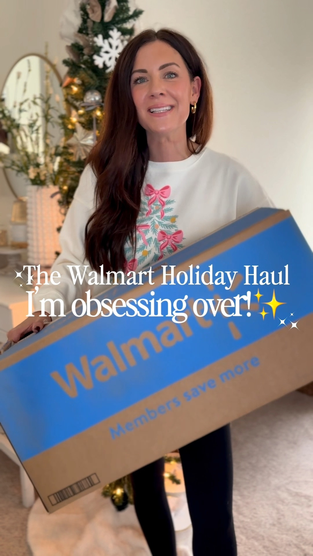 Comment DETAILS to shop✨ #walmartpartner if you want to look chic on a budget this holiday season from your comfies to party outfits—this @walmartstyle haul is for you👏🏻😍 I cannot get over these pieces, especially the pink matching set!!!
.
.
Bow sweaters-medium
Pink hoodie-medium
Pink wide leg sweatpants-small
Cable knit sweater-large
Velour vest -small
Velour joggers -small
Velour Button up -medium
Pink sweater -medium
PJs -medium
Rhinestone sweater-medium
Sparkle skirt-small
Christmas tree pullover with bows -large
.
.
#walmartstyle 


#LTKHoliday #LTKSeasonal #LTKFindsUnder50