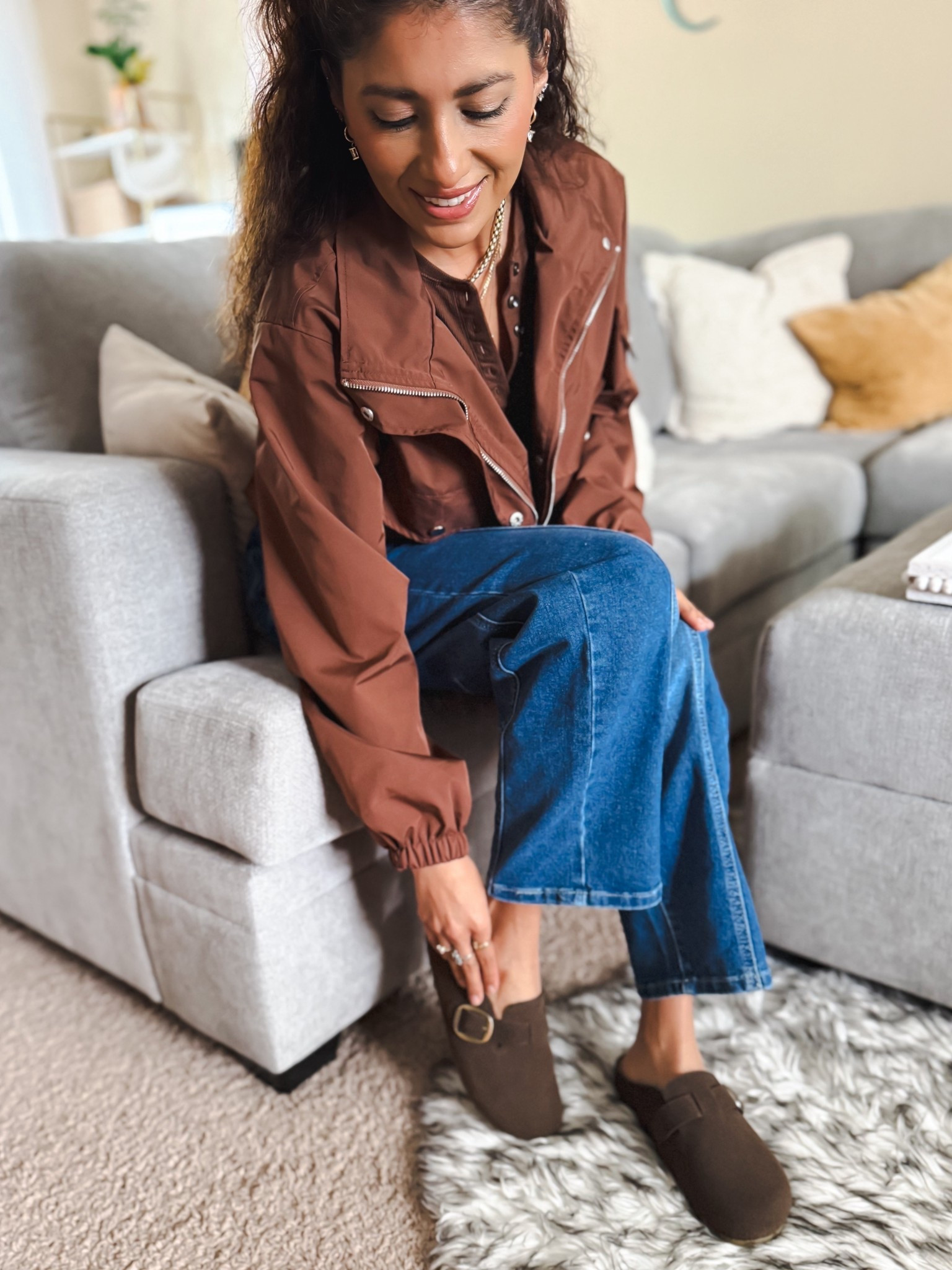 These BOSTANTEN suede clogs are my new everyday shoes 🤎 Lightweight, easy slip-on, and they actually have arch support! Perfect for travel days, office wear, lounging, or running errands. They go with everything and feel amazing on.
Wearing size 8.



clogs, suede clogs, arch support shoes, slip on shoes, comfy shoes, travel shoes, everyday shoes, lightweight shoes, neutral shoes, casual footwear, office shoes, lounge shoes, size 8 shoes, fall shoes, amazon shoes

#LTKootd #LTKFindsUnder50 #LTKGiftGuide