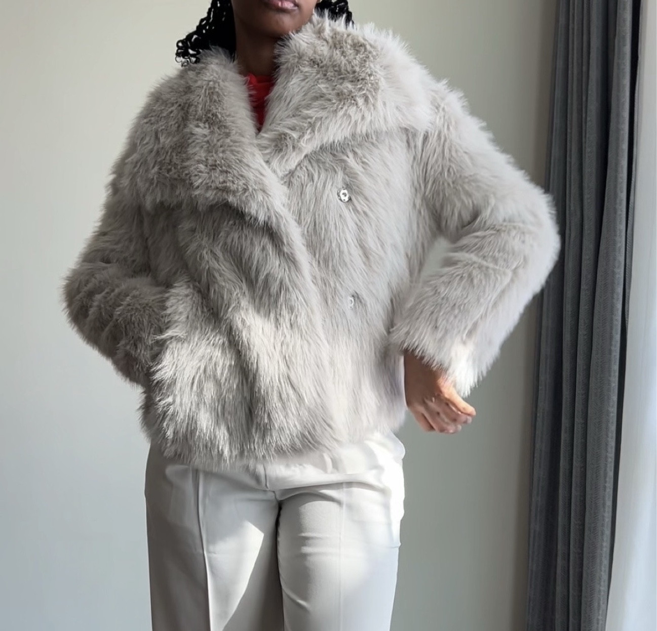 MOTF Premium Furry Coat (M)