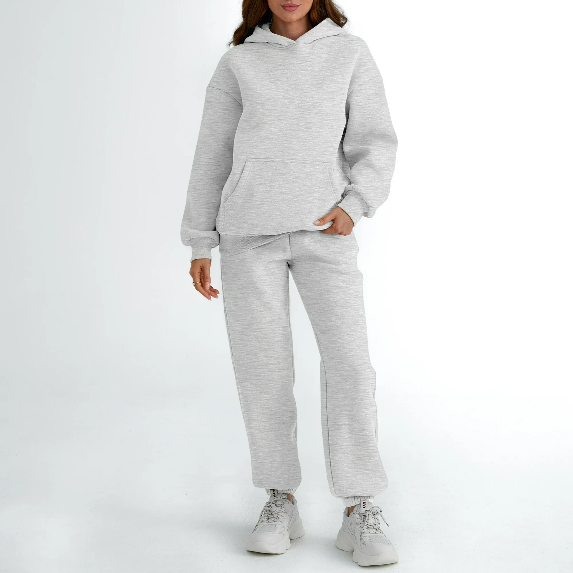 SUNBS Lounge Sets for Women 2 Piece Sets Sweat Set Suits Sweatpants Womens Hoodies Outfits Clothe... | Walmart (US)