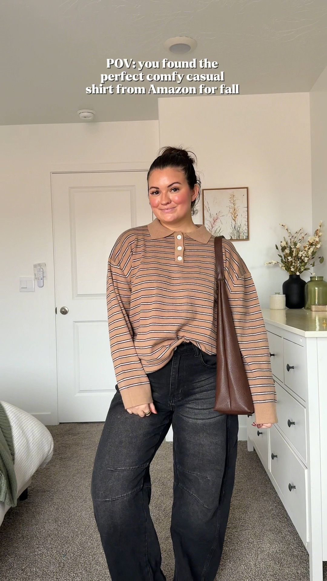 Cutest and comfiest striped long sleeve from Amazon

#LTKootd #LTKMidsize #LTKStyleTip