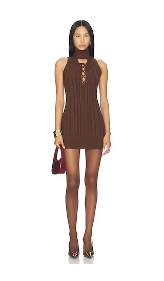 Karlie Dress in Brown | Revolve Clothing (Global)