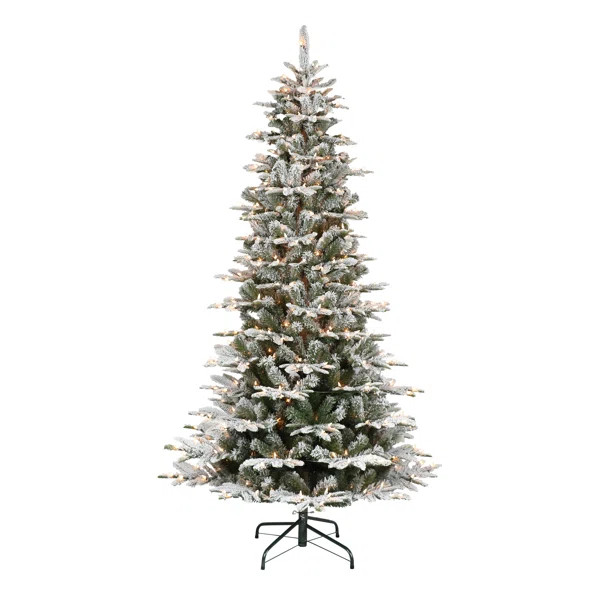 Lighted Artificial Fir Christmas Tree | Wayfair North America
