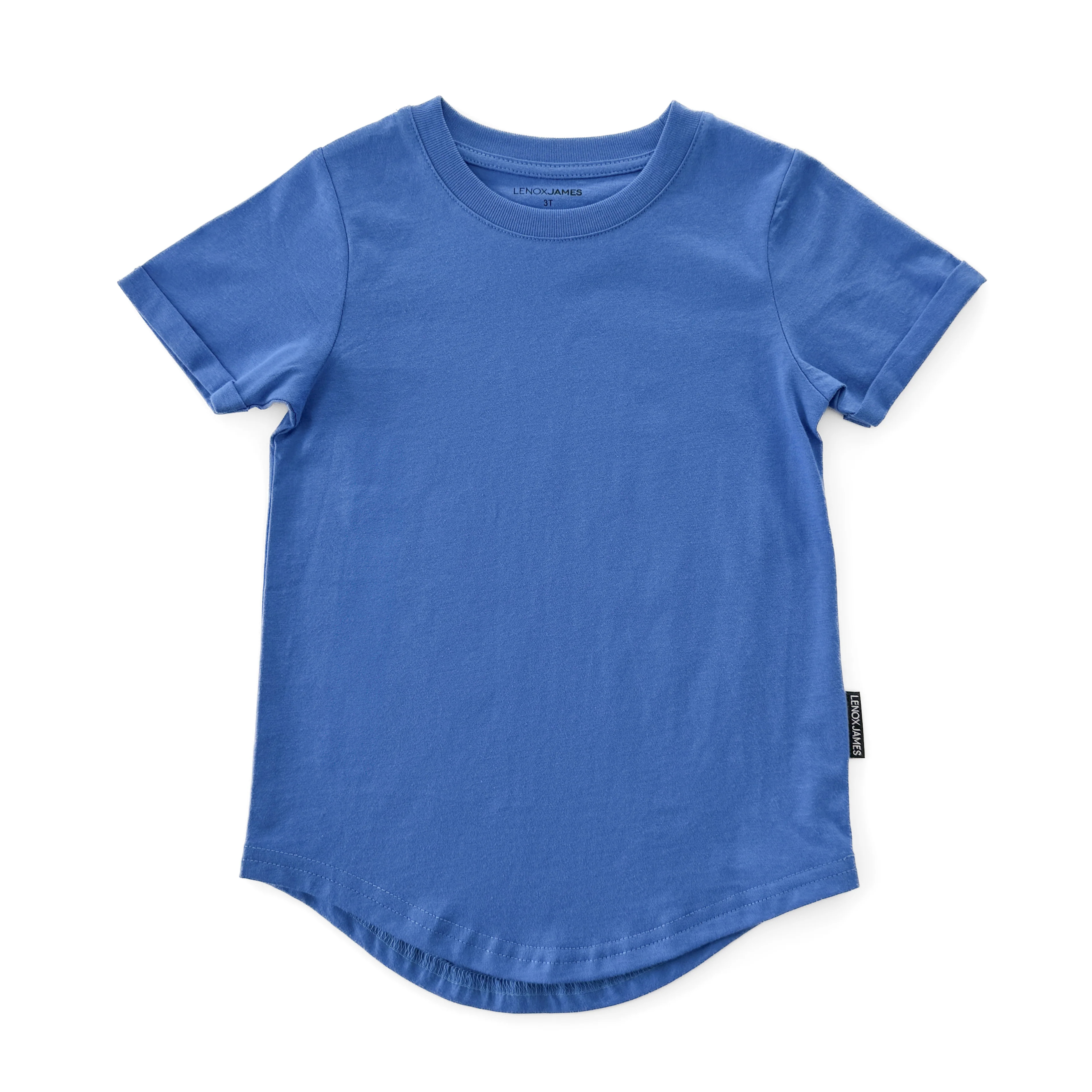 BASIC TEE - COBALT | LENOX JAMES
