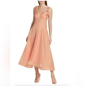 NWT Zimmermann wonderland corset midi-dress size AU1 (US 4-6). | Poshmark