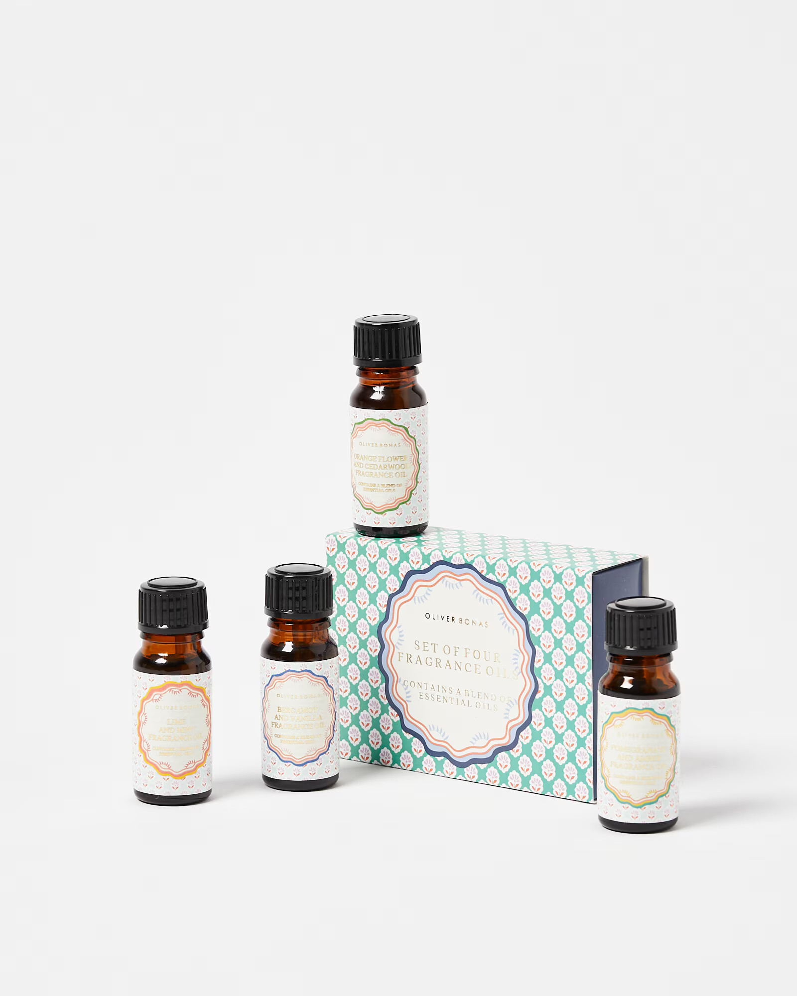 Cora Fragrance Oils Set of Four | Oliver Bonas | Oliver Bonas (Global)