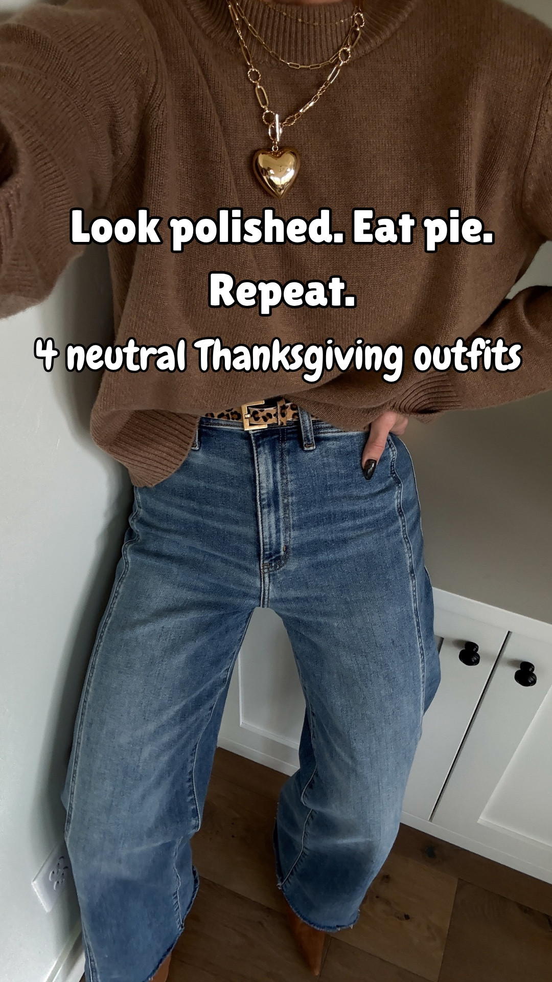 Neutrals for Thanksgiving? Groundbreaking. Just kidding — but seriously, they’re classic for a reason 🤎✨
Sharing four of my favorite sweaters that are realistic — luxe, comfy, and polished without trying too hard. They
come in a range of price points, so there truly is something for everyone! 🫶
Sweaters & jeans fits tts
Always go down 1/2 size in adidas 


#LTKHoliday #LTKOver40 #LTKSeasonal