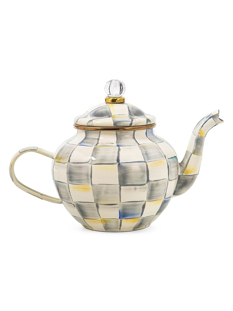 Sterling Check 4-Cup Teapot | Saks Fifth Avenue