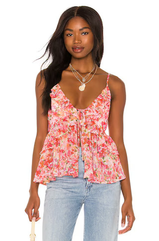 Lovers and Friends Hazel Tank Top in Cali Blooms from Revolve.com | Revolve Clothing (Global)