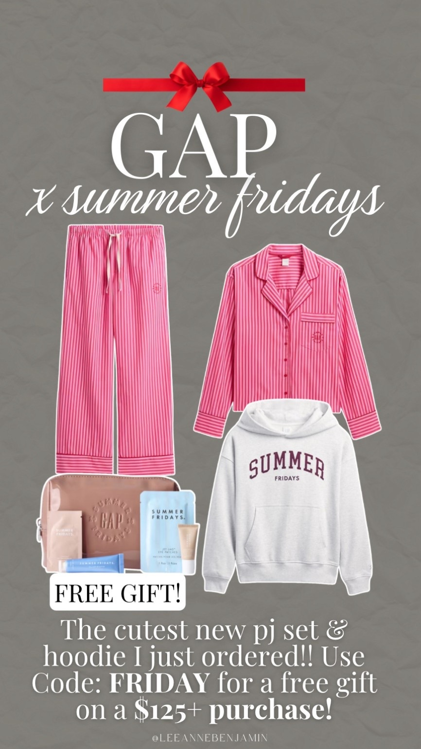 The cutest new pj set! Gap X Summer Fridays 😍

#LTKHoliday #LTKGiftGuide #LTKSaleAlert
