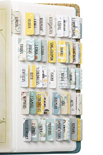DiverseBee Laminated Bible Tabs (Large Print, Easy to Read), Bible Journaling Book Tabs, Christia... | Amazon (US)