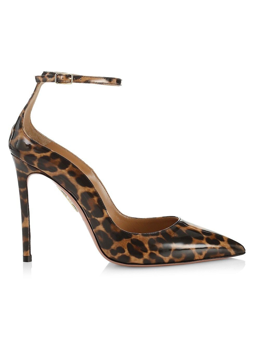 Love Affair 105 Leopard-Print Ankle-Strap Pumps | Saks Fifth Avenue