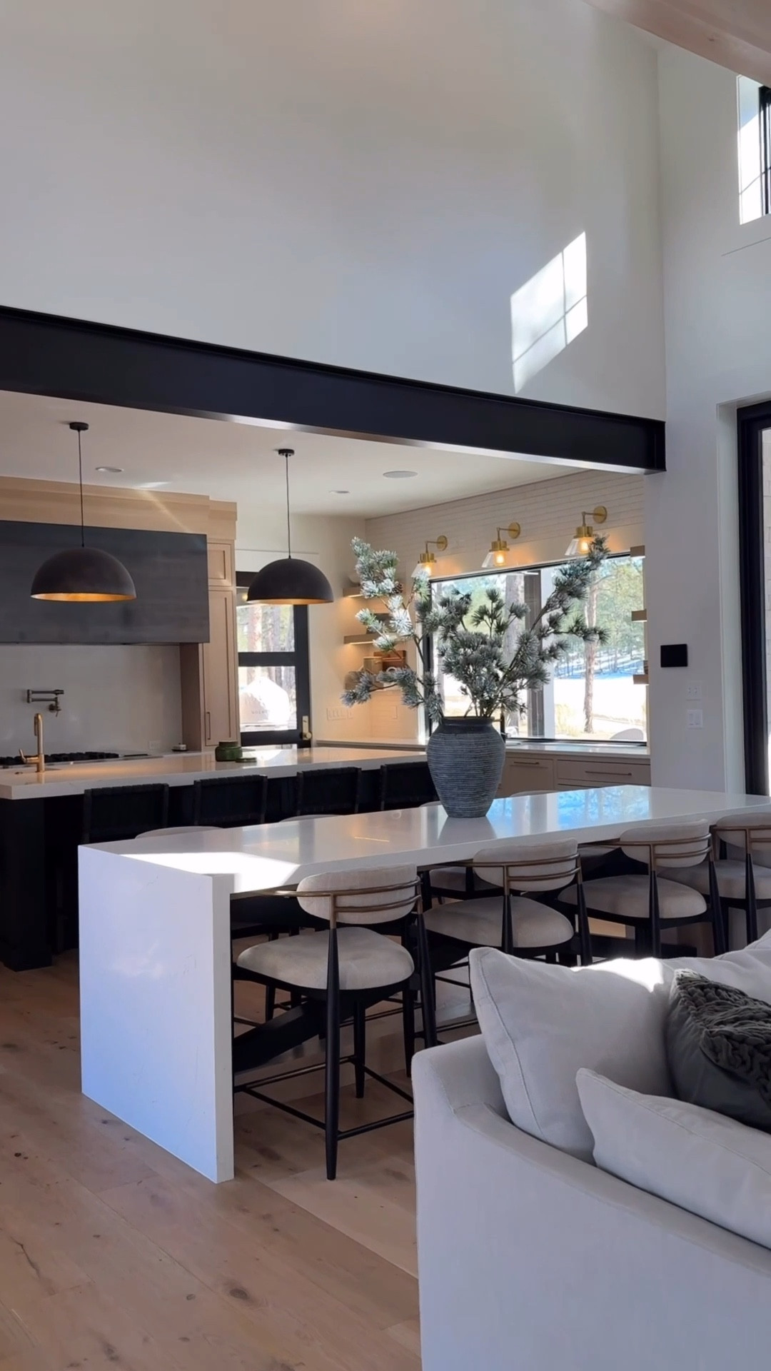 Faux stems and draped garland. Perfection! Linking my winter favorites. Each season, I like to add a new vase and some stems to my collection.

#LTKHome #LTKHoliday #LTKSeasonal