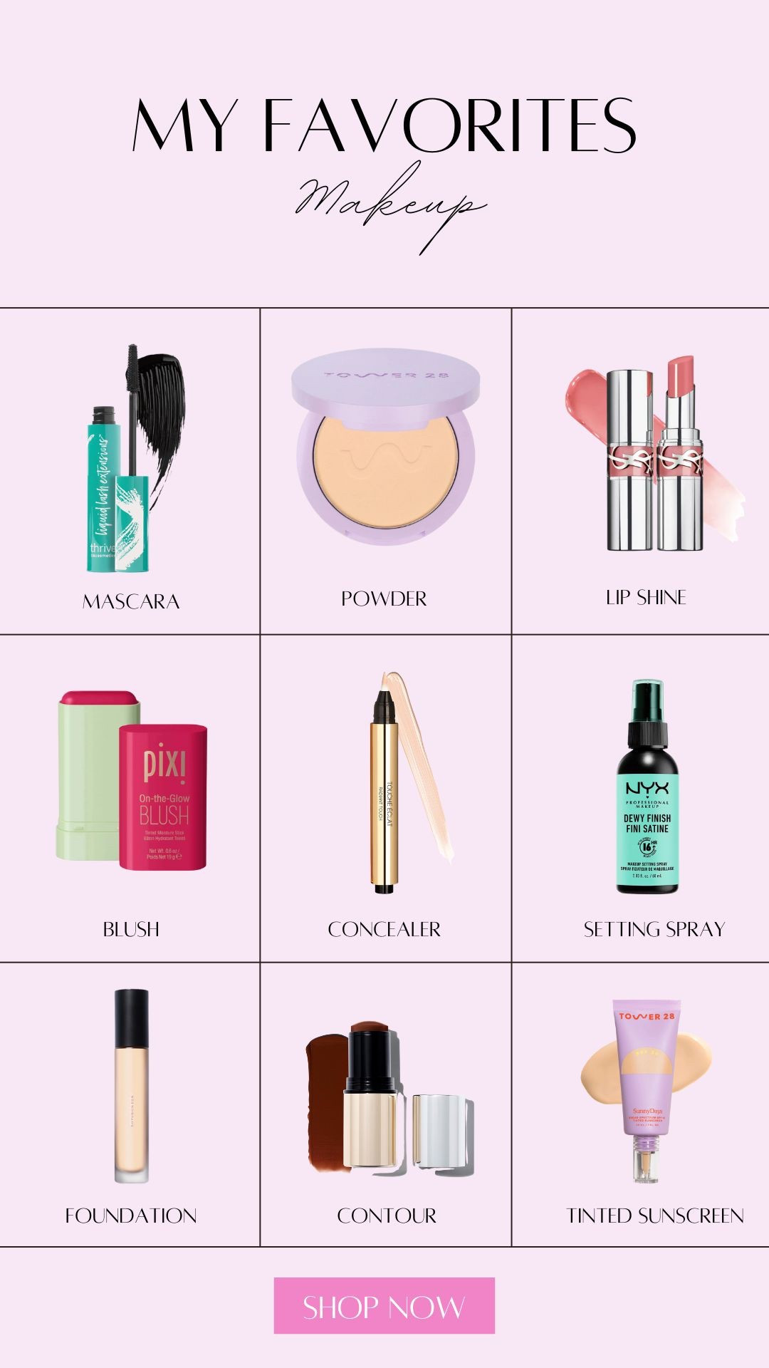 Current makeup favorites 😍✨

#LTKBeauty #LTKStyleTip #LTKFindsUnder50