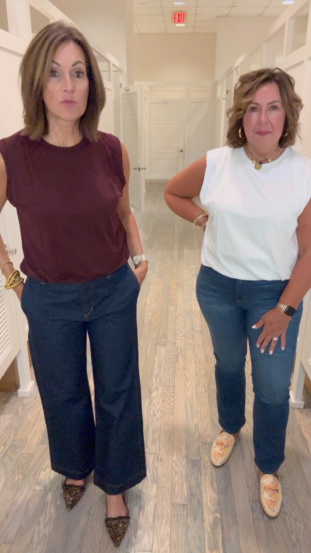 Bubble hem tee - M & XL
Trouser Jeans - 29
Straight jeans - 32

Casual Style
Casual Friday 
Teacher style
Weekend style

#LTKStyleTip #LTKFindsUnder100 #LTKVideo