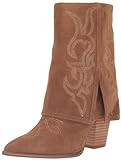 Steve Madden Women's Layne Western Boot, Cognac Suede, 9.5 | Amazon (US)