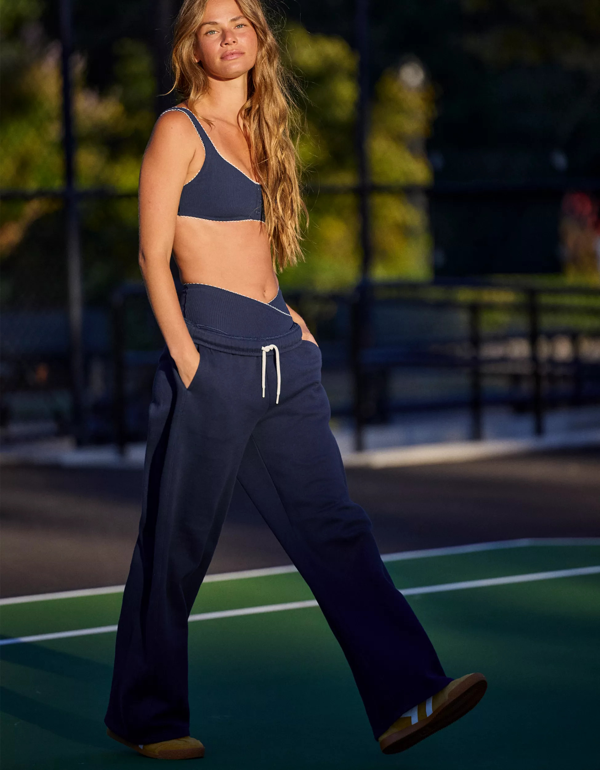 OFFLINE By Aerie Cloud Fleece Trouser | Aerie