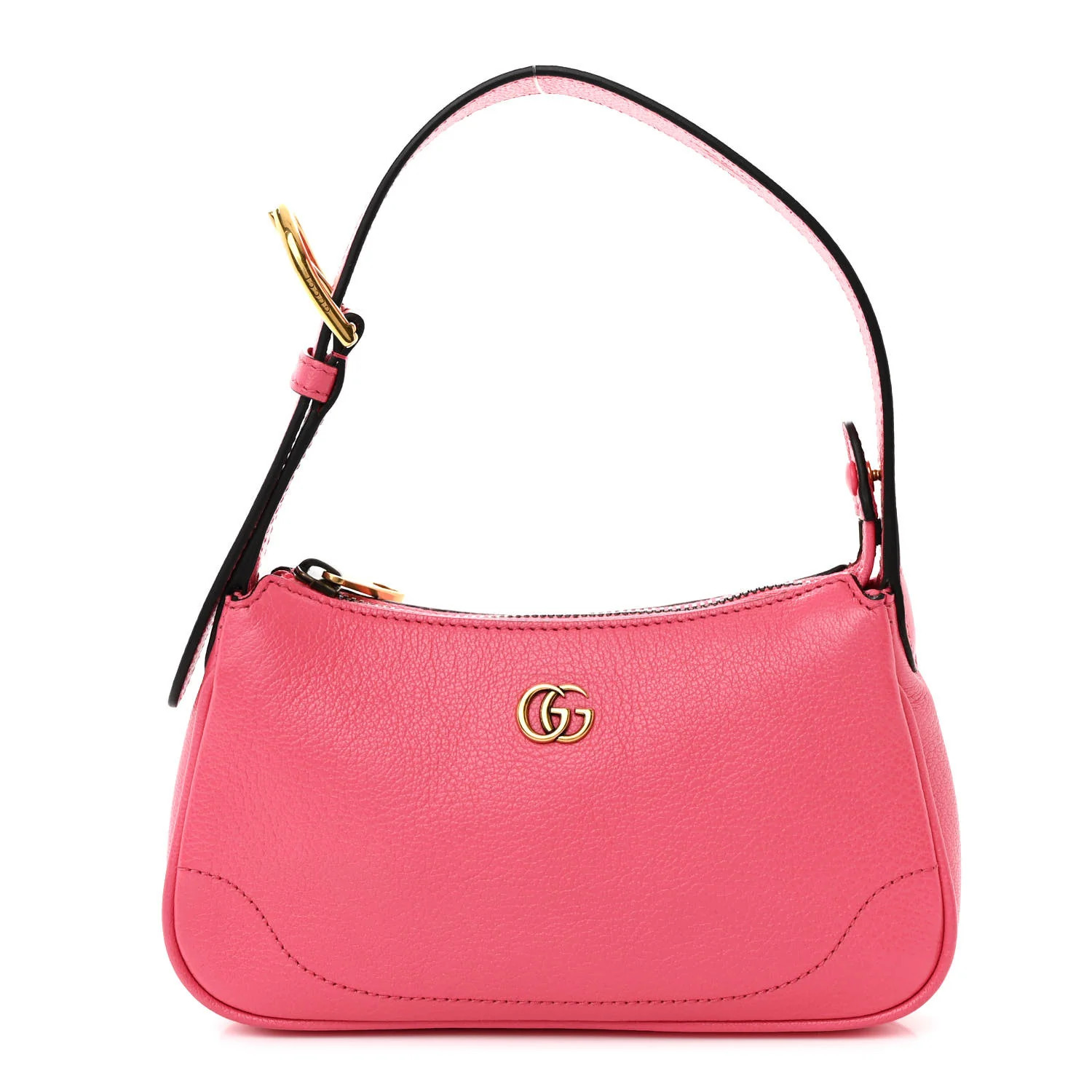 Goatskin Mini Aphrodite Shoulder Bag Rhodamine Pink | FASHIONPHILE (US)