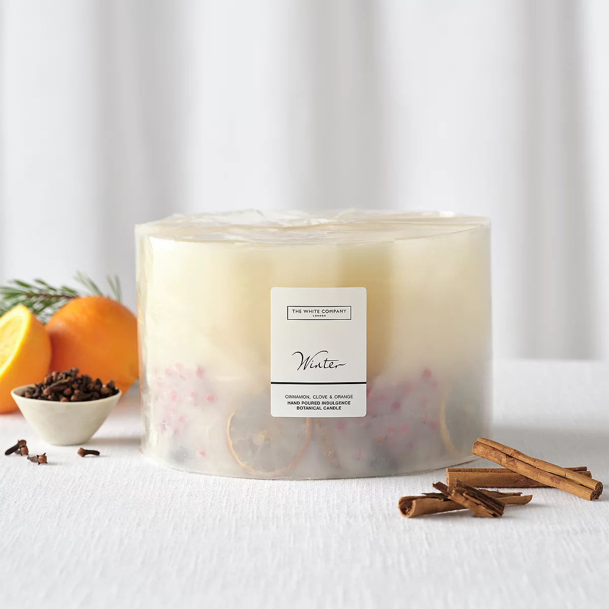 Winter Indulgence 6 Wick Botanical Candle | The White Company UK & ROW