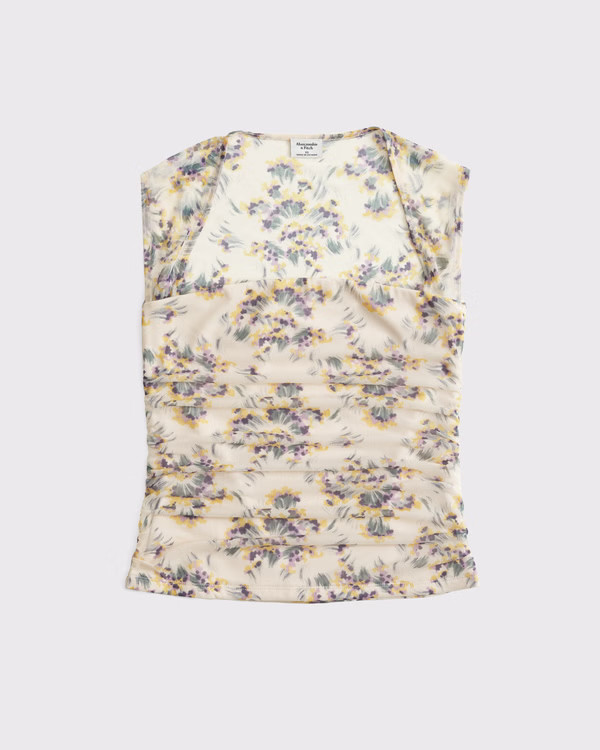 The A&F Ava Mesh Top | Abercrombie & Fitch (US)