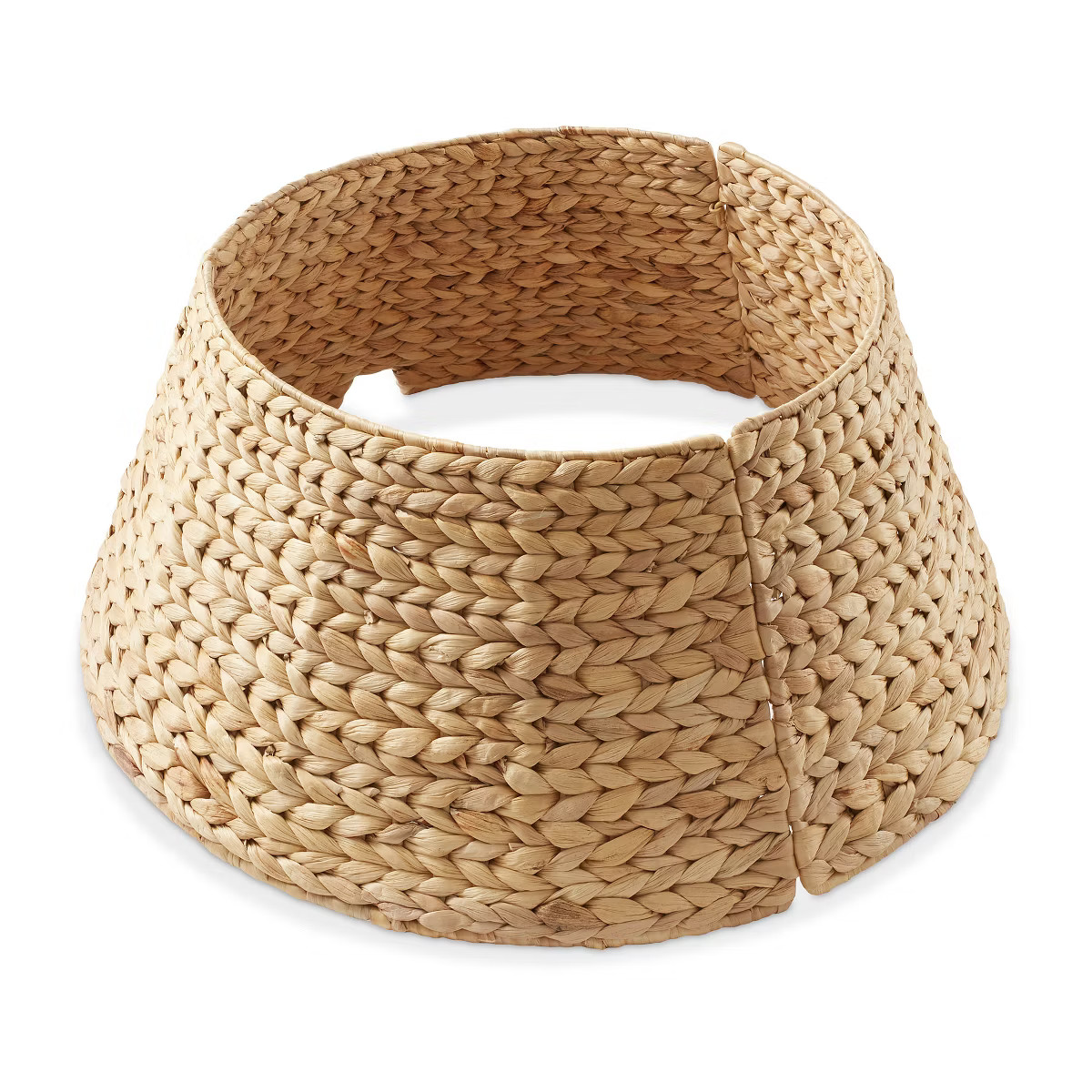 Casafield Water Hyacinth Christmas Tree Collar, Woven Tree Base Cover with Cord Cut Out | Target