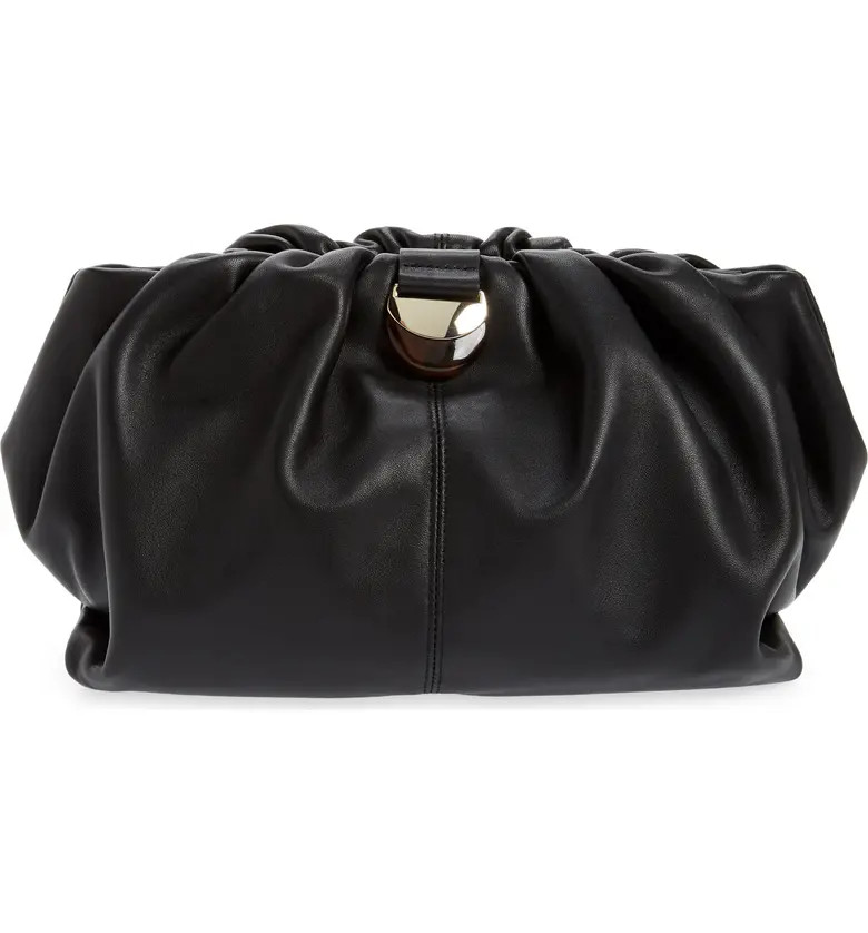 Analeigh Oversize Leather Clutch | Nordstrom