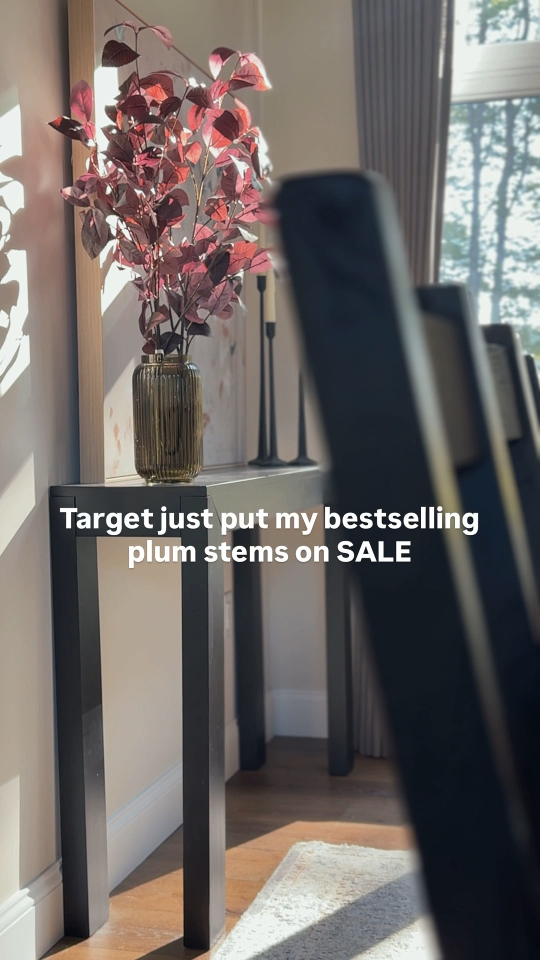 They’re finally 20% off!

These Target plum leaf stems flew off the shelves at full price, so if you’ve been waiting—now’s the time to grab them. They instantly elevate any vase or shelf and give that luxe designer look for less. Don’t sleep on this deal! 

These are the 42” ones for reference!

#TargetFinds #HomeDecor #TargetStyle #FallDecor #ShelfStyling #TargetHome #InteriorStyling #DecorInspo #BudgetFriendlyDecor #MyTargetStyle #hearthandhandwithmagnolia 

#LTKHome #LTKSeasonal #LTKFallSale