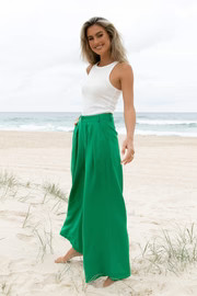 Alexa Pant - Green | Petal & Pup (US)