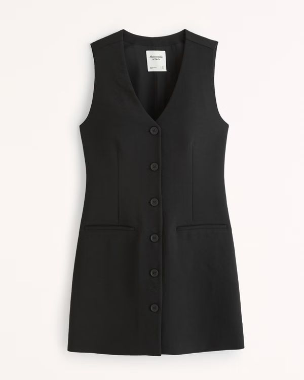 Women's Vest Mini Dress | Women's Dresses & Jumpsuits | Abercrombie.com | Abercrombie & Fitch (US)
