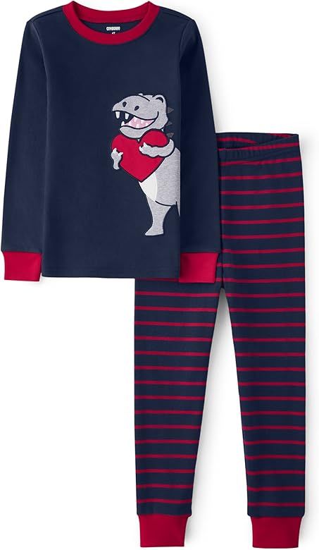 Gymboree Unisex-Child Gymmie Cotton Pajama Sets, Big Kid, Toddler | Amazon (US)