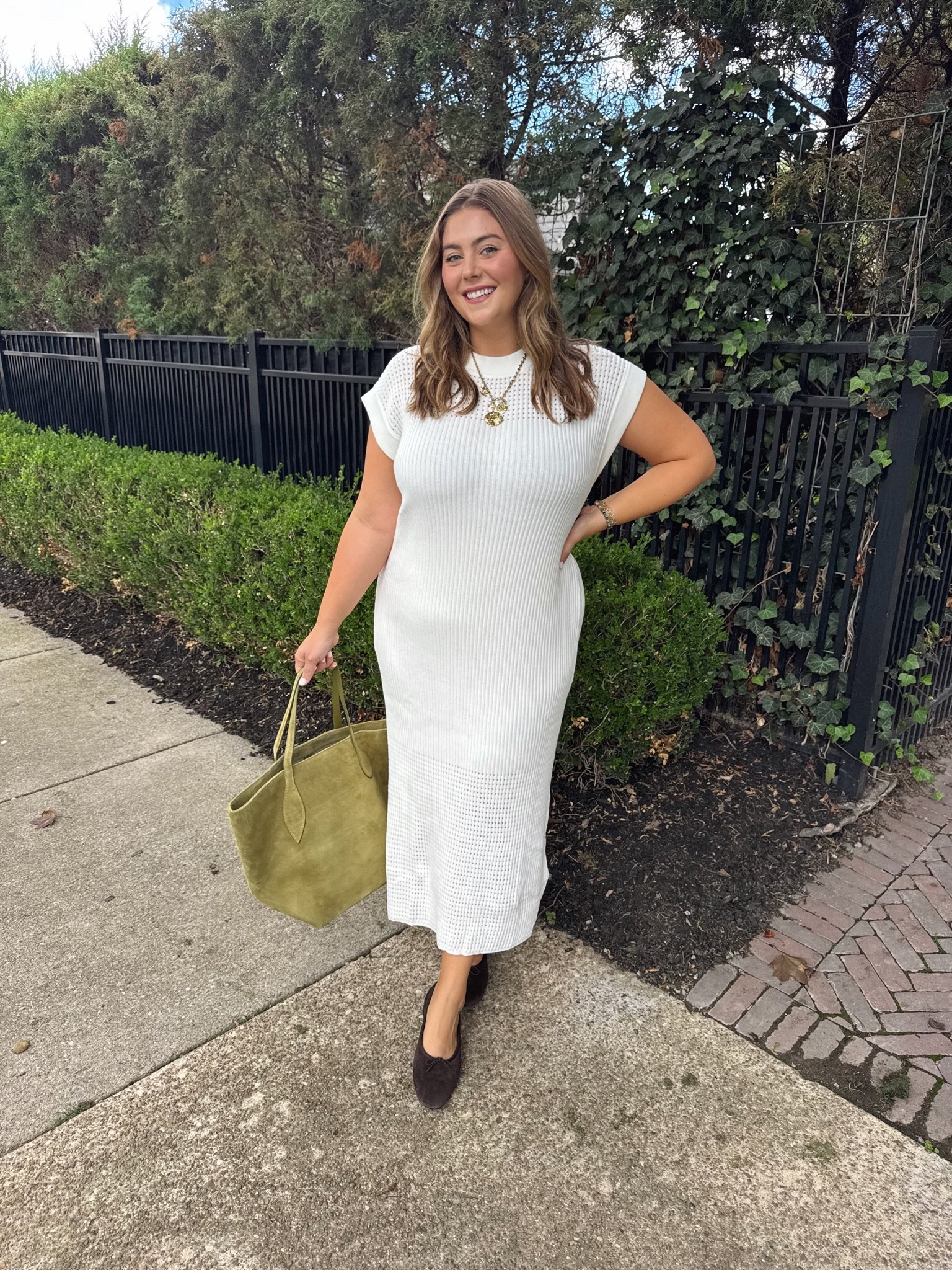 Wearing size XL in dress

#LTKSeasonal #LTKPlusSize #LTKootd