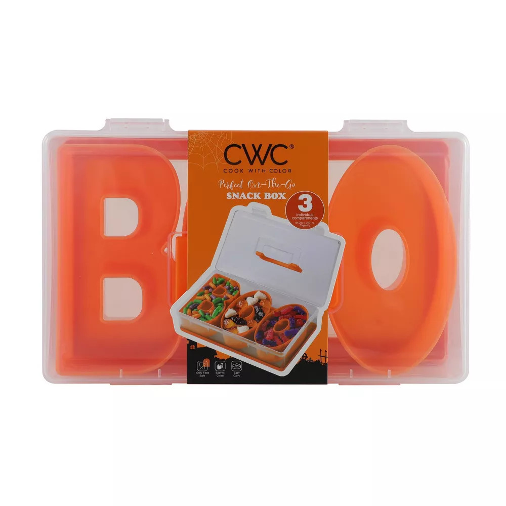 Cook With Color BOO Halloween Snackle Box Food Storage Container | Walmart (US)