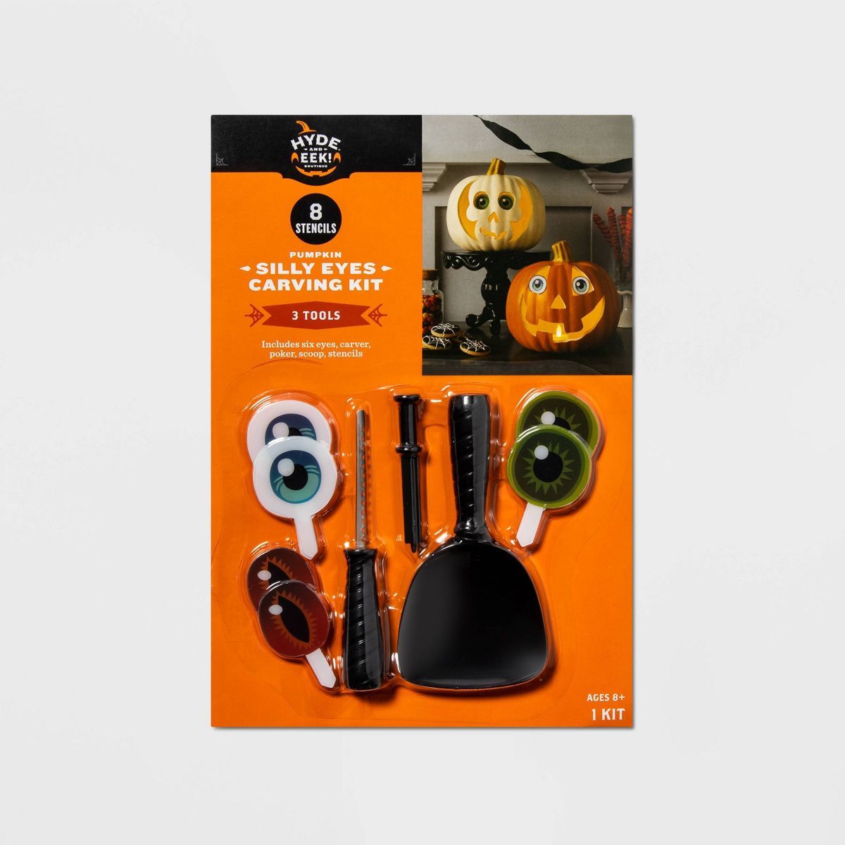 Silly Eyes Halloween Pumpkin Carving Kit - Hyde & EEK! Boutique™ | Target
