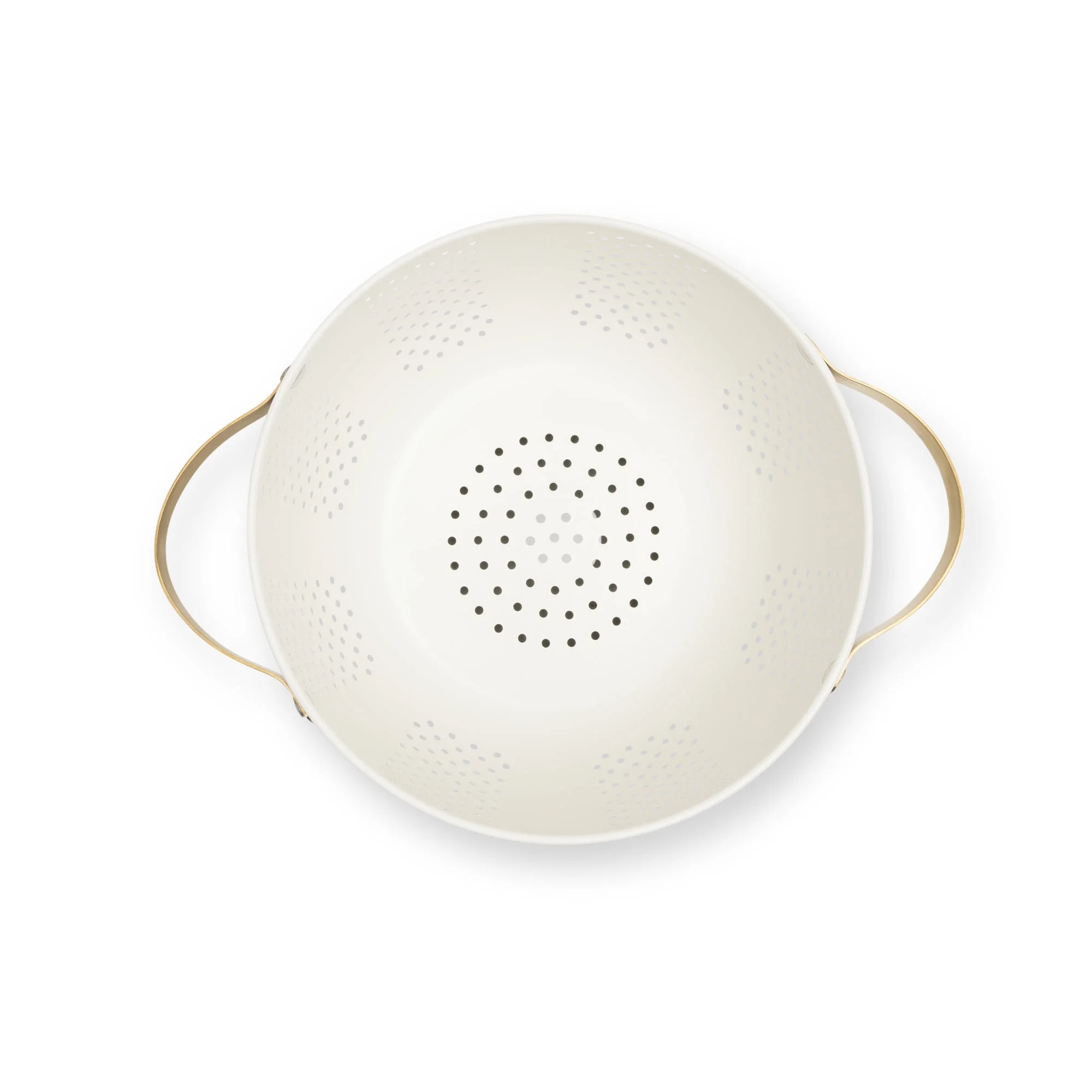 Thyme & Table Cream and Gold Colander (Pack of 2) | Walmart (US)